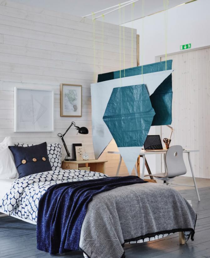 SACO AZUL IKEA