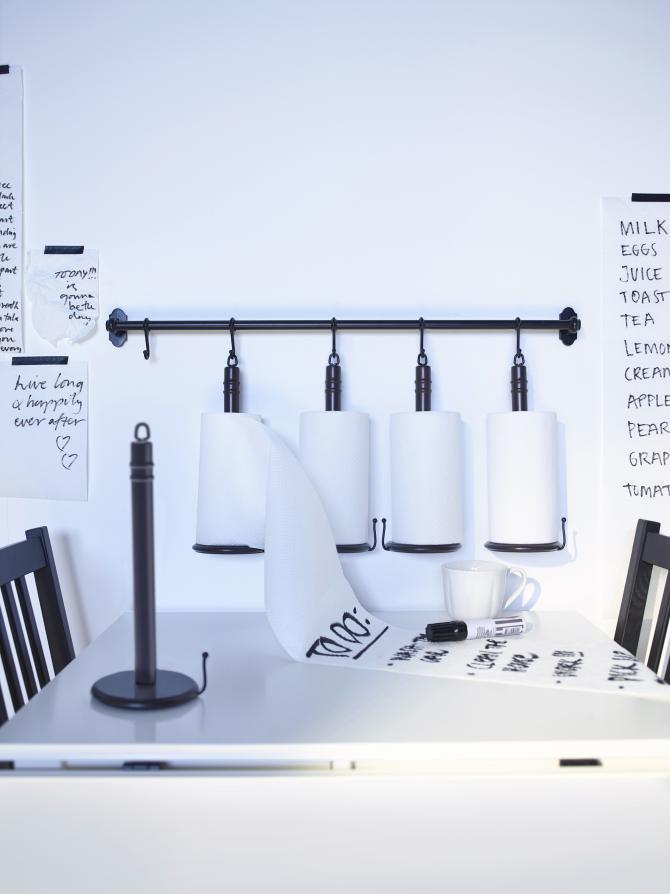 SUPORTE PARA ROLO DE COZINHA