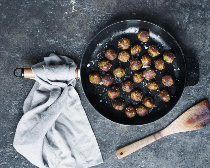 ALMÔNDEGAS VEGETARIANAS IKEA