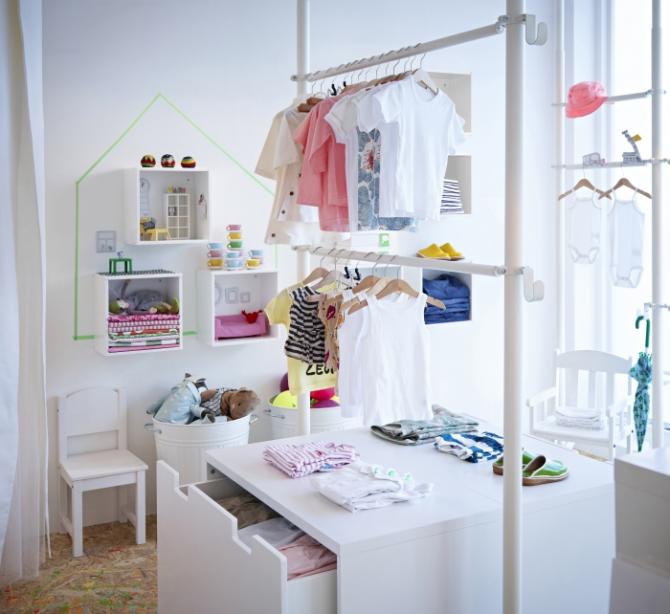 SISTEMA DE ARRUMAÇÃO PARA ROUPA IKEA