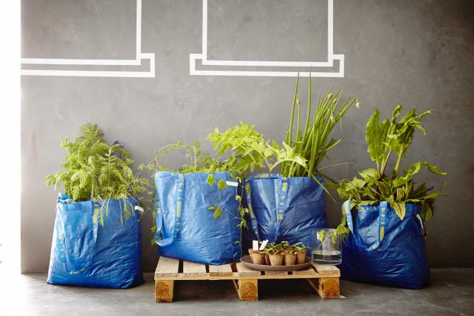 SACO AZUL IKEA