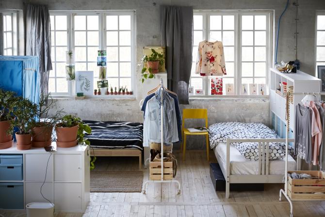 ARRUMAÇÃO PARA QUARTO IKEA